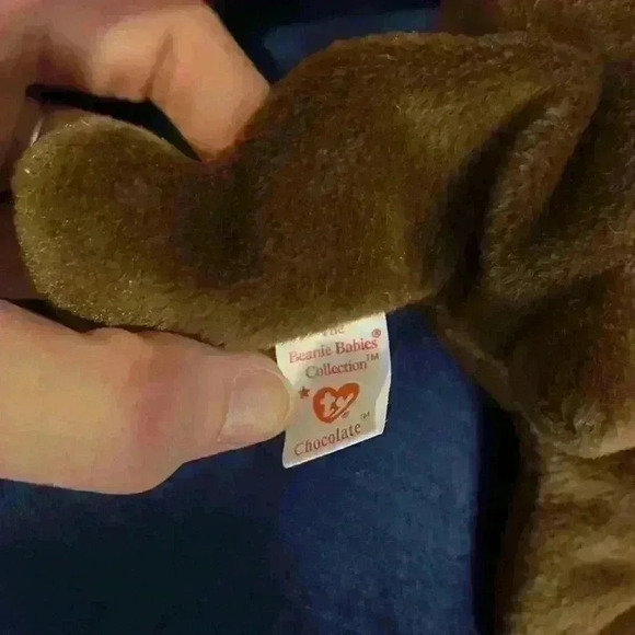 Ty Beanie Baby Chocolate - Picture 3 of 4